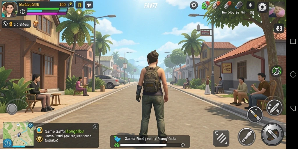 Gameplay FAV77 yang menghibur dan penuh warna.