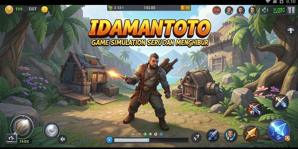 Tampilan menarik gameplay <strong>IDAMANTOTO</strong> dengan interaksi sosial.