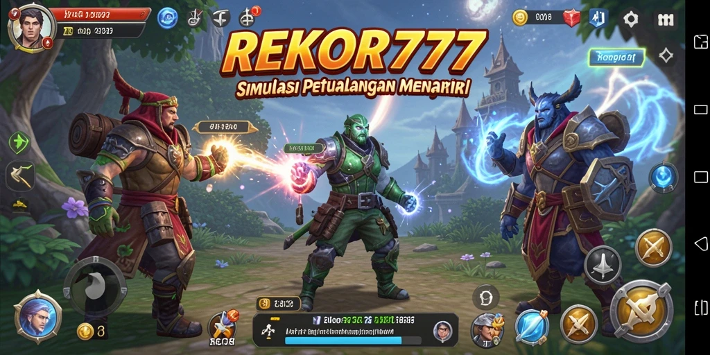 Tampilan gameplay <strong>REKOR777</strong> yang menarik dan interaktif.