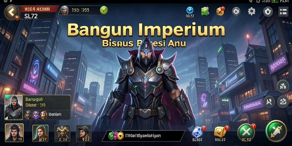 Tampilan menarik dari gameplay Tycoon yang mengasyikkan.