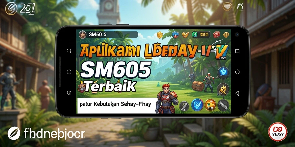 Tampilan utama SM605 menunjukkan berbagai fitur Utility.