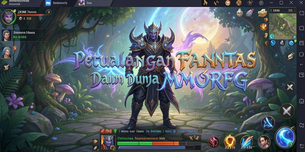 Gameplay epik dalam dunia fantasi ZK988.